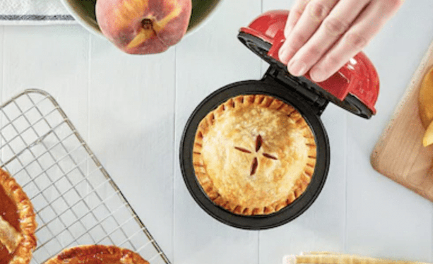 You Can Get A Mini Pie Maker Just In Time For All Your Fall Baking