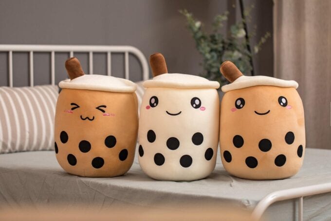 You Can Get A Bubble Boba Tea Pillow And It Is The Cutest Thing I’ve Seen All Day