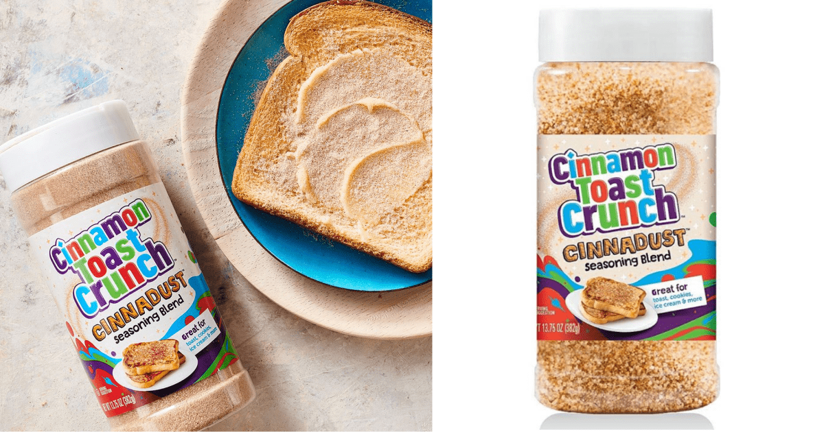 Cinnamon Toast Crunch Is Releasing ‘Cinnadust’ Seasoning That You Can Sprinkle On Everything