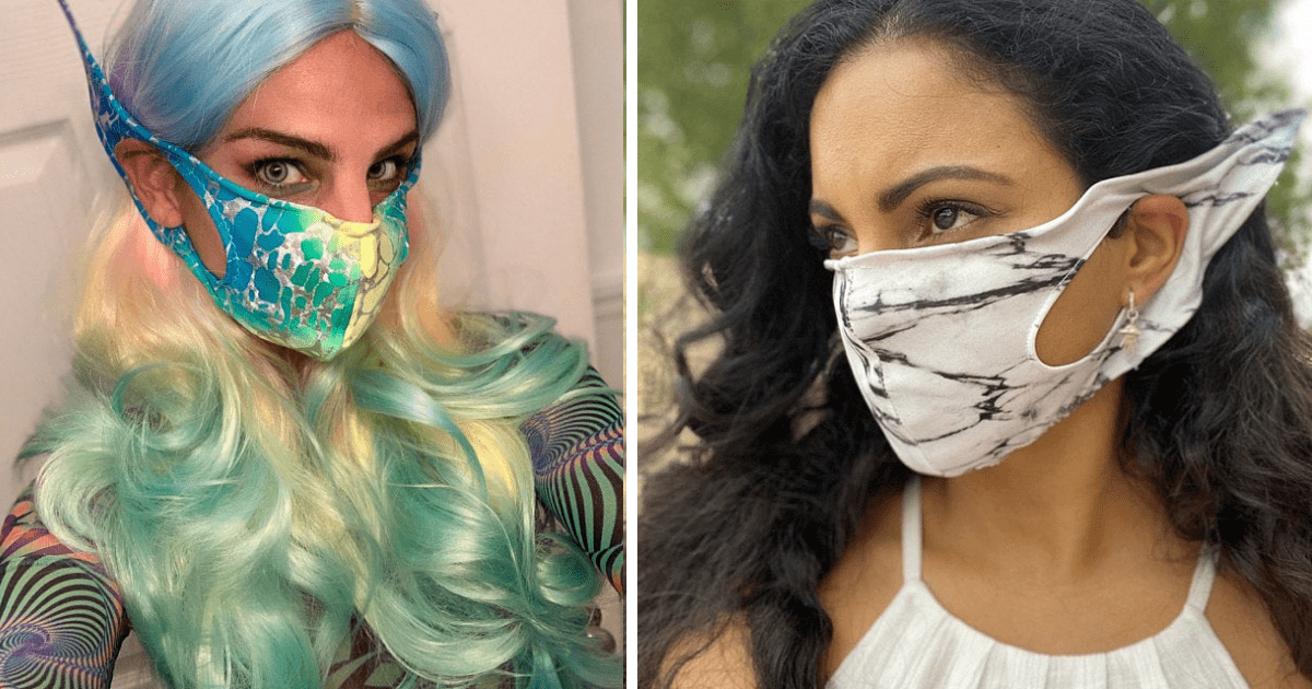 You Can Get The Coolest Face Masks Complete with Elf Ears