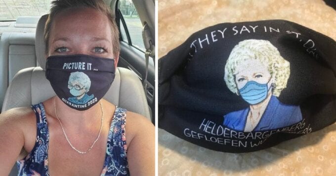 You Can Get A Set Of Golden Girls Face Masks and My Wardrobe Is Now Complete
