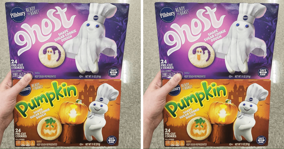 Pillsbury’s Ghost And Pumpkin Shaped Cookie Dough Is Back And It’s Now Safe To Eat Raw
