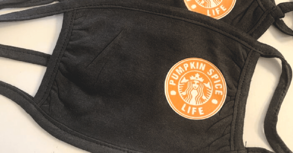 This ‘Pumpkin Spice Life’ Face Mask Is Perfect For The Person Who Is Obsessed With Pumpkin Spice
