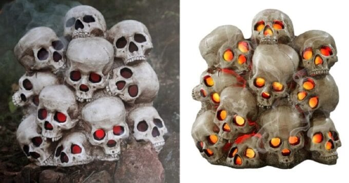 You Can Get A Pile Of Fogging Skulls That Light Up To Put In Your 