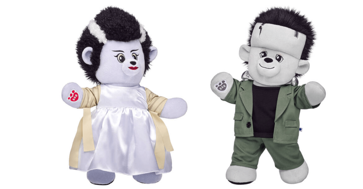 Build-A-Bear Just Released Frankenstein Bears