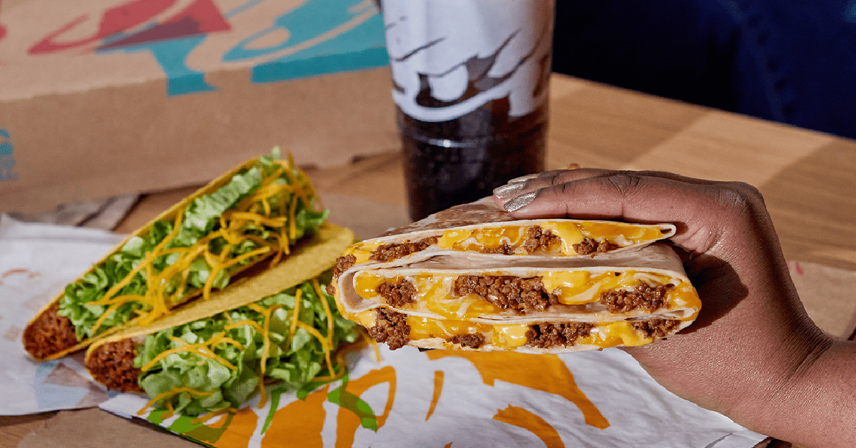 Taco Bell Has Added A $5 Grande Stacker Box And All I Can Say Is, Thank You Taco Bell