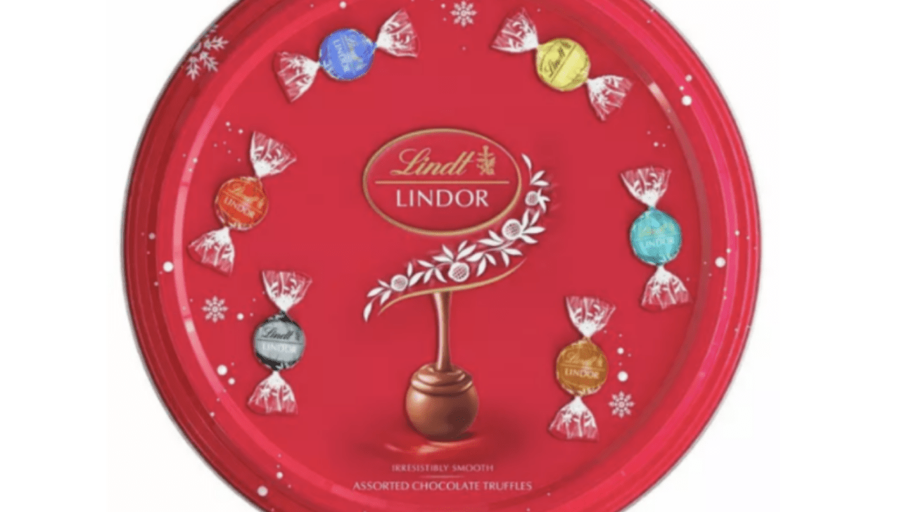 Lindt Released A Huge Tin Of Chocolate Truffles And Sharing Is Not Required