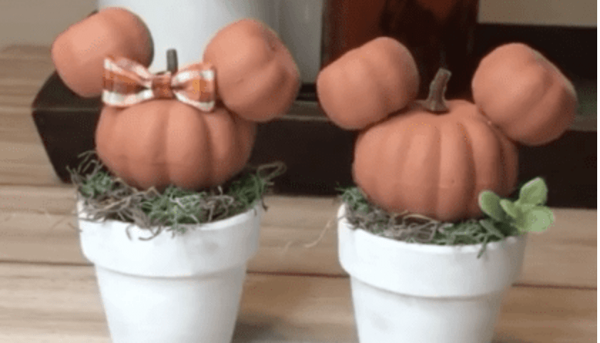 You Can Make Mickey And Minnie Topiaries With Supplies From The Dollar Store And They Are Adorable
