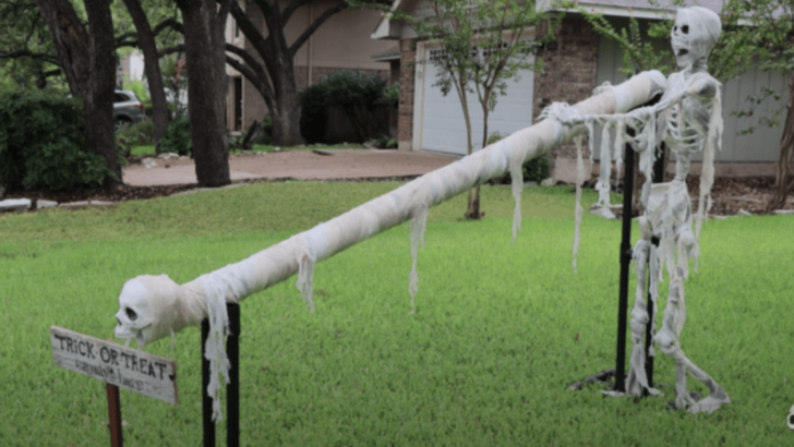 You Can Make This Candy Slide To Pass Out Halloween Candy To Kids. So, Halloween Is Officially On