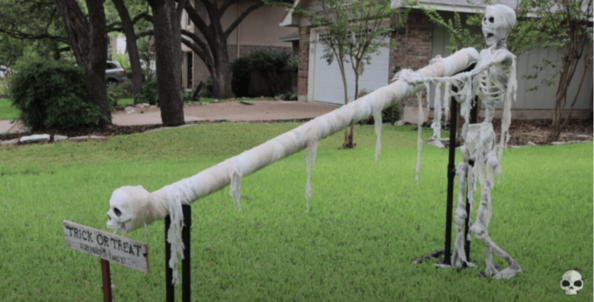 You Can Make This Candy Slide To Pass Out Halloween Candy To Kids. So, Halloween Is Officially On