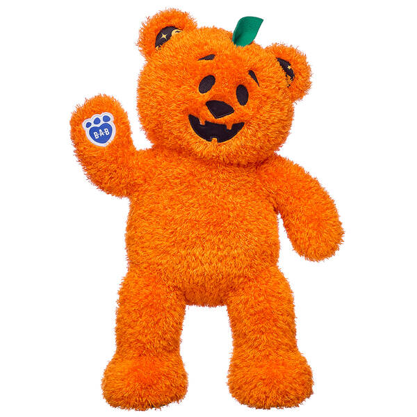 pumpkin teddy bear build a bear