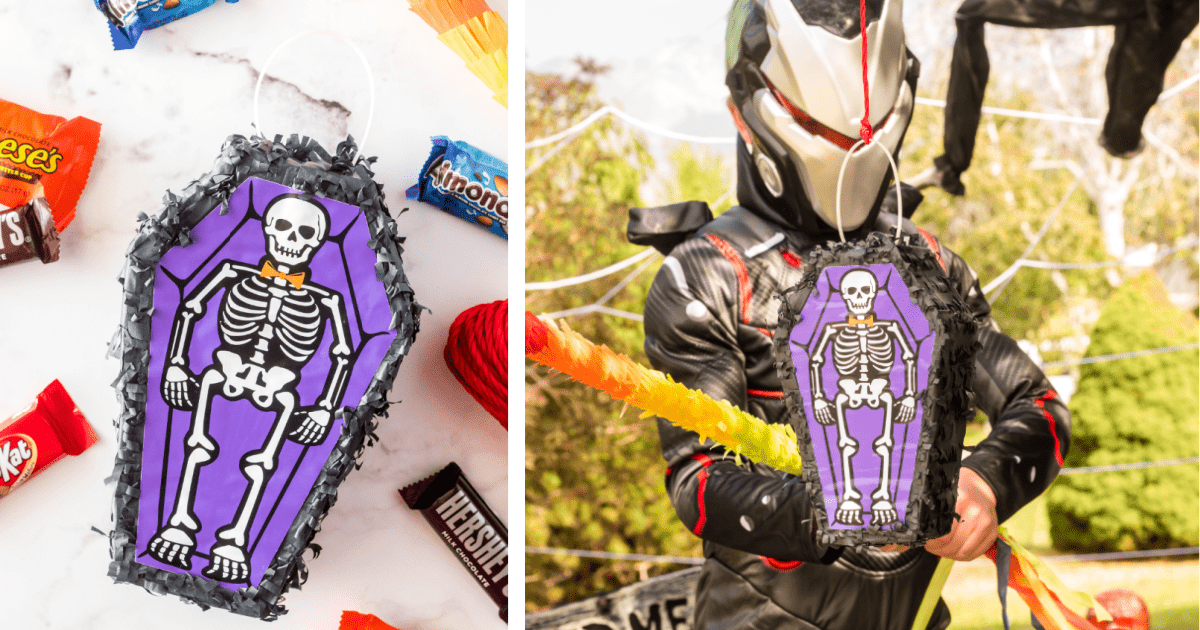 Mini Halloween Piñatas