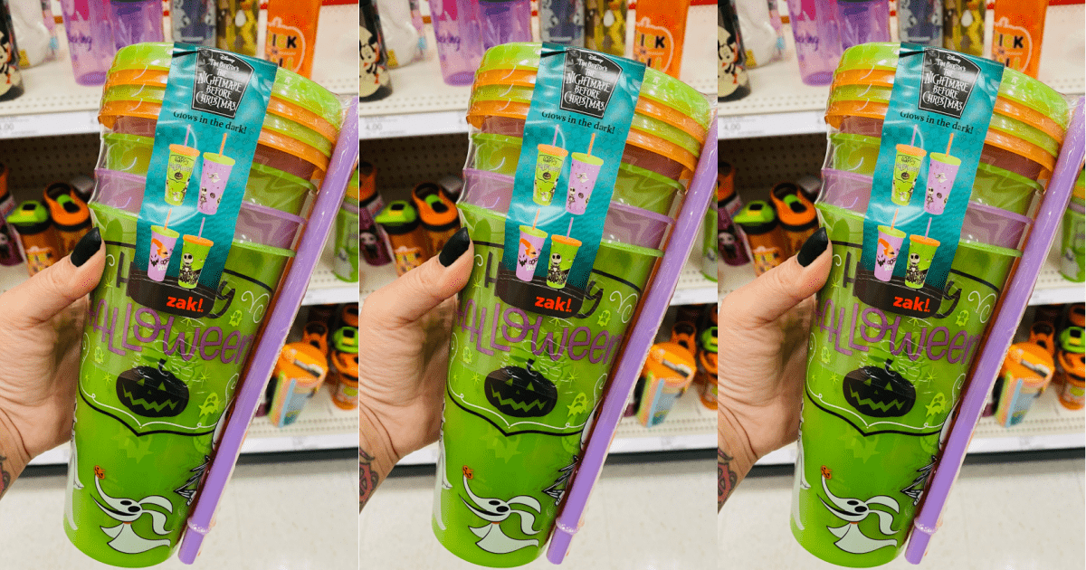 Target Is Selling $10 Nightmare Before Christmas Cups That Glow In The Dark