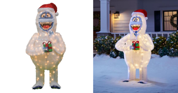 You Can Get A 5-Foot Bumble From ‘Rudolph The Red-Nosed Reindeer’ That Lights Up