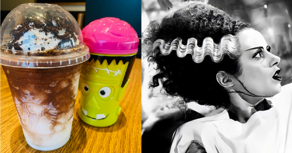 You Can Get A Bride Of Frankenstein Frappuccino From Starbucks To Give You A Spooky Treat