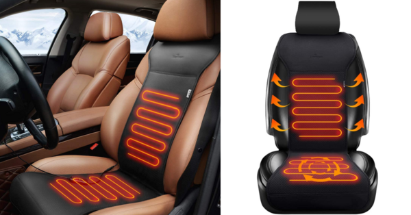 You Can Get A Heated Car Seat Cushion For The Person Who Is Always Cold