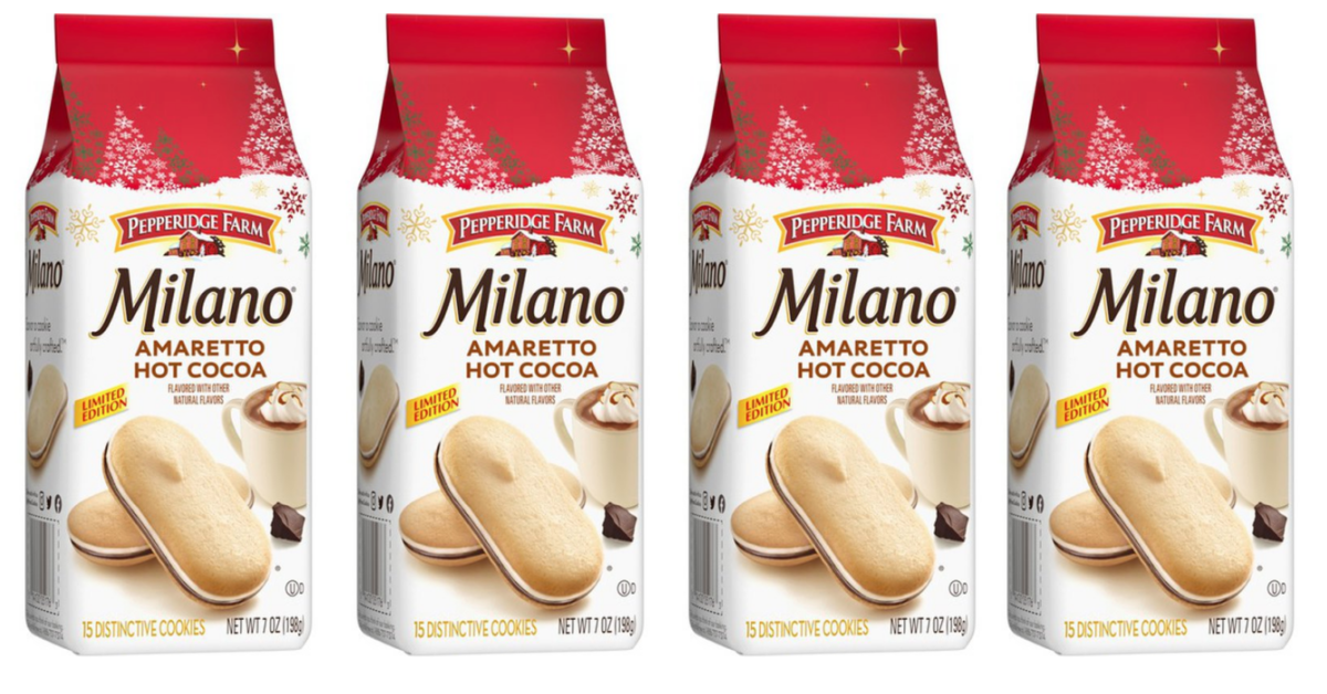 Pepperidge Farm Released Milano Amaretto Hot Cocoa Cookies Just In Time For The Holidays