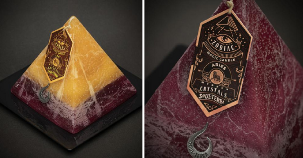 You Can Get A Zodiac Candle With Surprise Crystals Inside And I Need One Now