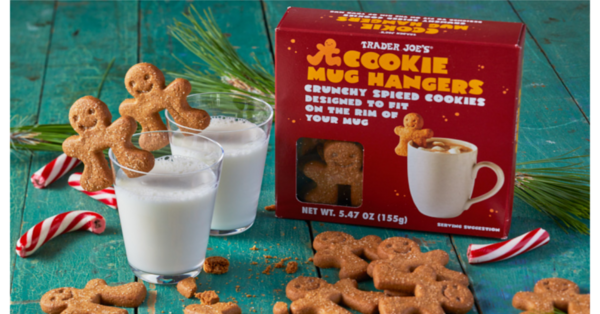 You Can Get Gingerbread Man Cookie Mug Hangers From Trader Joe’s That Are Absolutely Adorable