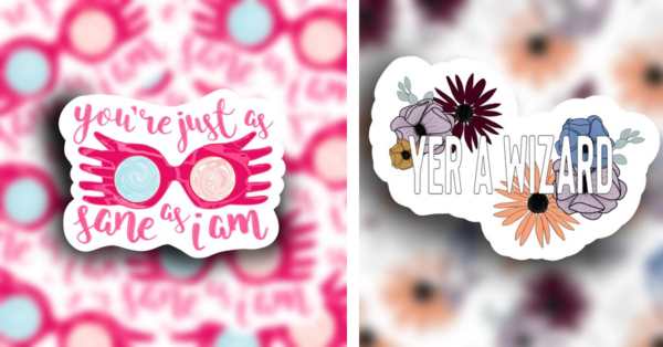 You Can Get Harry Potter Themed Stickers, Accio Them All To Me!