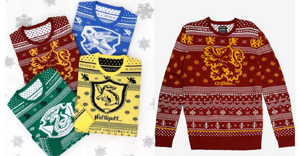 You Can Get Harry Potter Ugly Christmas Sweaters, Accio Them To Me!