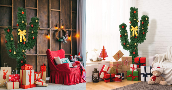 You Can Get A 6-Foot Tall Cactus Christmas Tree And You Don’t Even Need To Live In The Southwest
