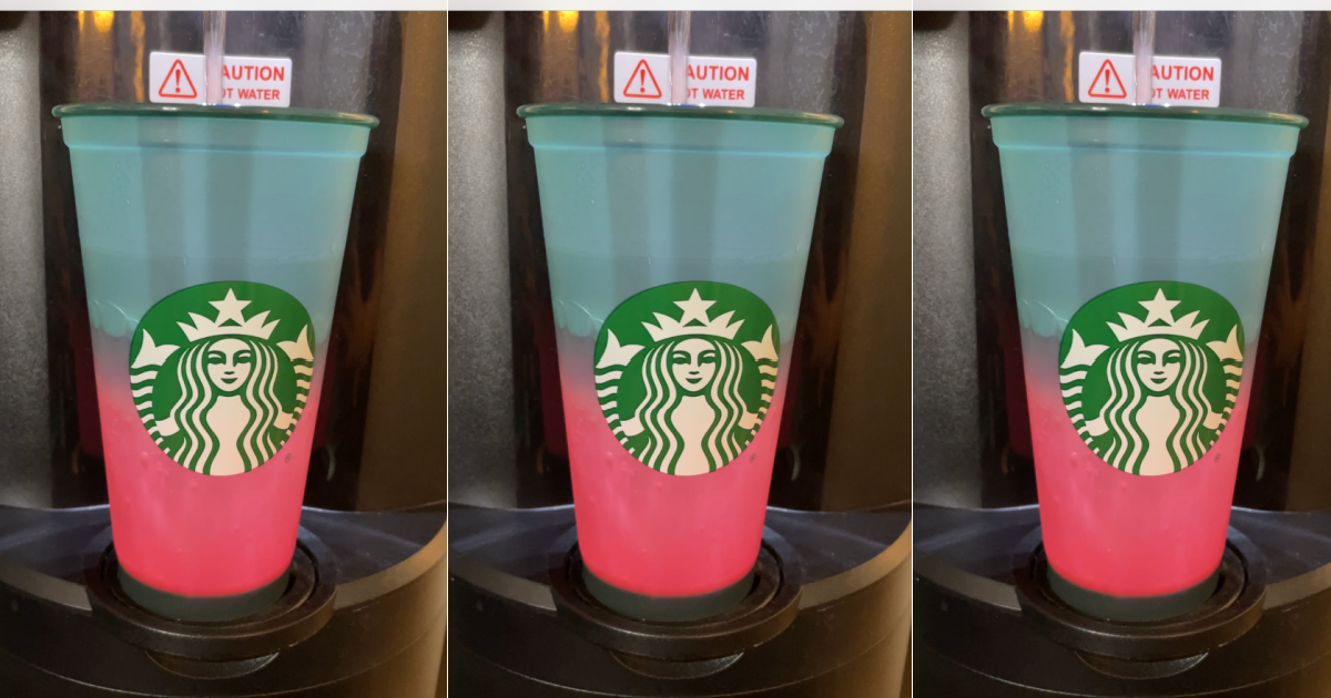 Starbucks Is Selling A $3 Color Changing Hot Cup For Christmas and I’m On My Way