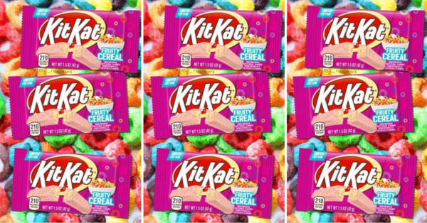 Kit Kat May Be Releasing A Fruity Cereal Flavor So You Can Have Candy For Breakfast Everyday