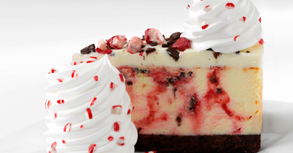 The Cheesecake Factory Is Bringing Back Their Peppermint Bark Cheesecake For The Holiday Season