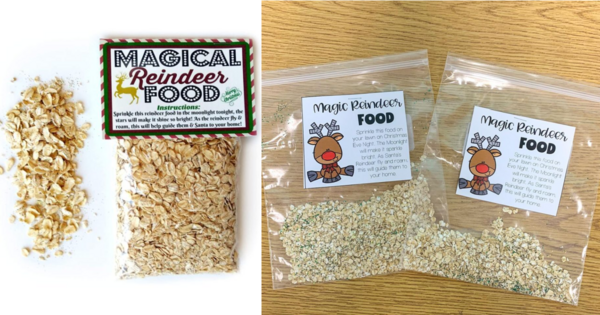 You Can Put Magical Reindeer Food On Your Lawn To Help Guide Santa To Your Home On Christmas Eve