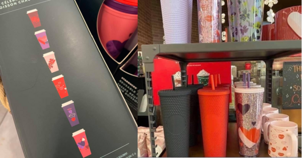 Starbucks Released New Valentine’s Day Cups and I’m In Love