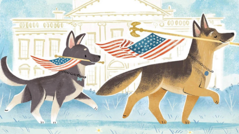 Biden’s Dogs, Champ And Major Are Featured In A New Children’s Book And It Is Too Cute