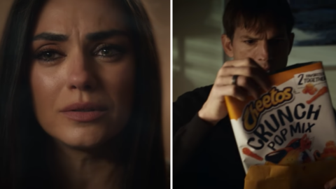 Cheetos Just Dropped Super Bowl Teaser Commercials Starring Ashton Kutcher And Mila Kunis And You Have To See Them