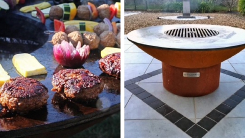 You Can Get A Big Round Grill Just Like Chrissy Teigen’s Right On Amazon