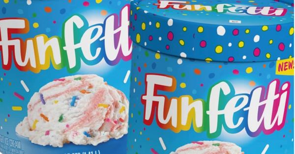 Funfetti Ice Cream Is Coming  Complete With A Cake Crunch Swirl