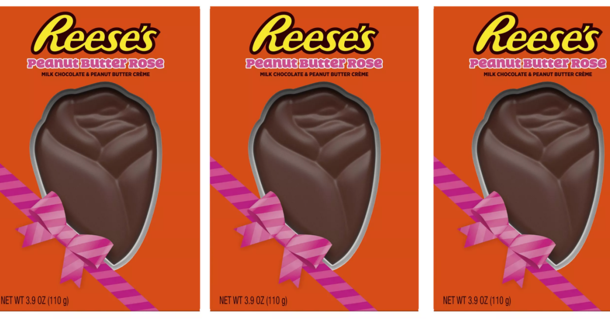 Reese’s Just Released A Peanut Butter Cup That Looks Like A Rose To Give To Your Loved One On Valentine’s Day