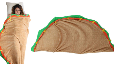 You Can Get A Taco Sleeping Bag Blanket For The Person Who Really Loves Taco Tuesday