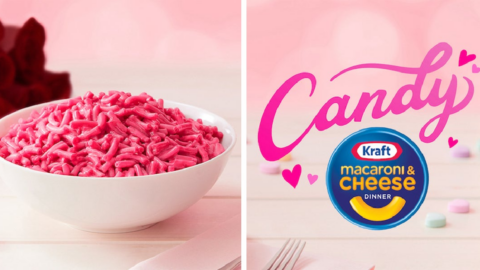 You Can Now Get Pink Kraft Macaroni & Cheese That Tastes Like Candy For Valentine’s Day!