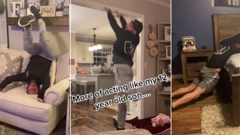 This Dad Films Videos Of Himself Acting Like His Teenage Son and It Is Hilarious