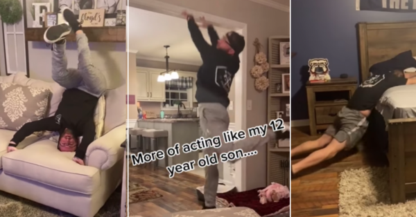 This Dad Films Videos Of Himself Acting Like His Teenage Son and It Is Hilarious