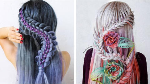 This Artist Creates Art With Intricate Braided Hairstyles And They Are Gorgeous