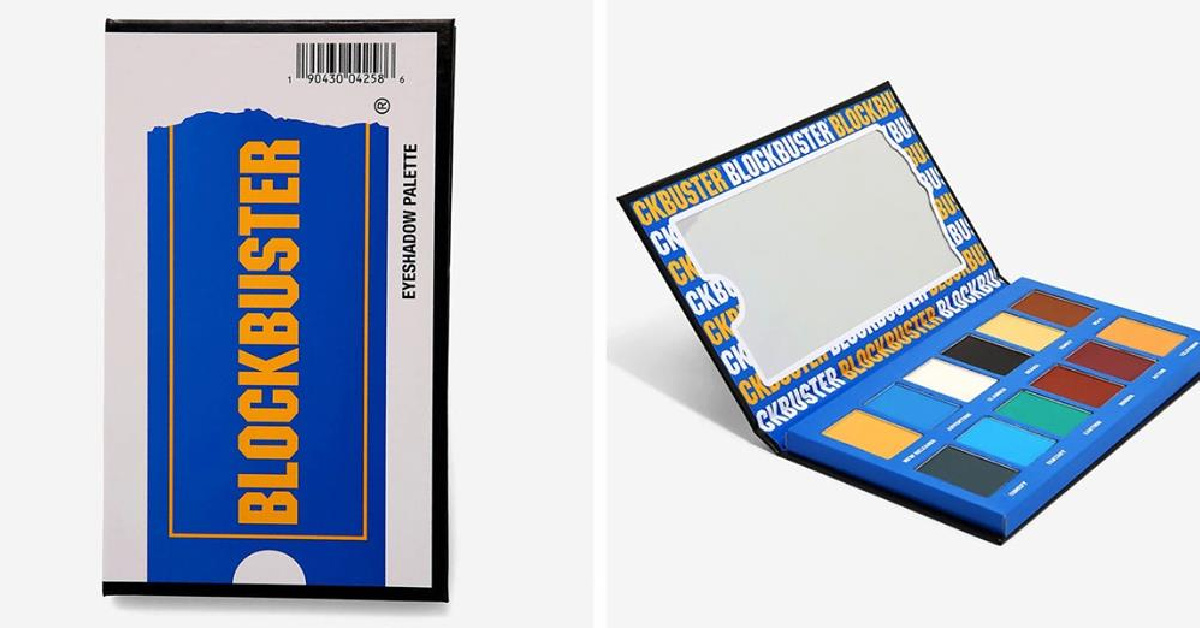 This Blockbuster Eyeshadow Palette Will Take You Straight Back To The 80s and 90s