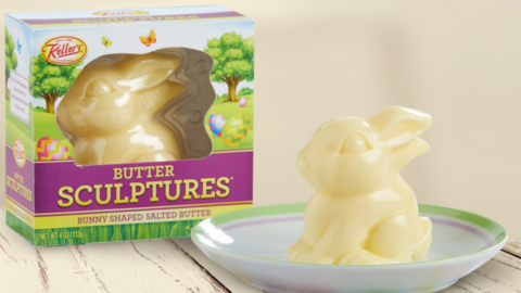 You Can Get Bunny Shaped Butter To Make Your Easter Dinner Table Complete