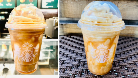 This Starbucks Secret Menu Caramel Macchiato Frappuccino Is What Dreams Are Made Of