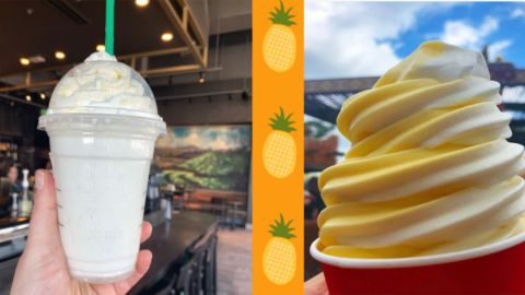 Move Over Disney, This Starbucks Dole Whip Frappuccino Will Satisfy Your Pineapple Craving
