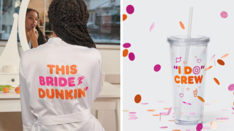 Dunkin’ Now Has Wedding Merch For The Perfect Way To Say “I Do”