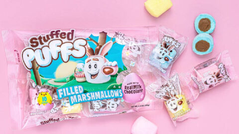 Pastel Colored Marshmallows Stuffed With Chocolate Are About To Up Your Spring S’mores Game