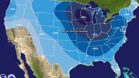 Most of The U.S. Will See Temperatures Below Freezing Next Week So Get Ready To Bundle Up