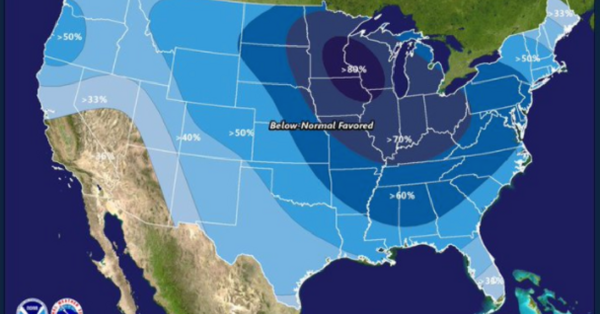 Most of The U.S. Will See Temperatures Below Freezing Next Week So Get Ready To Bundle Up