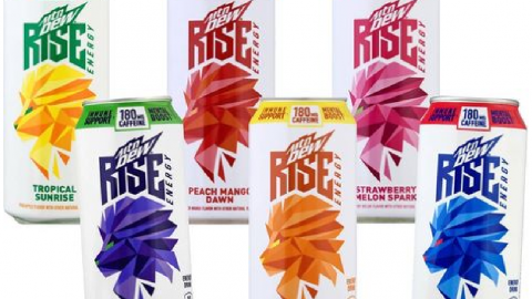 Mountain Dew Just Released New Energy Drinks In Every Color of The Rainbow